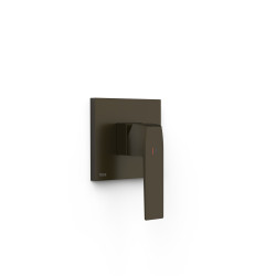 Mitigeur douche pour boîtier encastré 1 voie Rapid‑box Noir Bronze - TRES 20227810KMB 