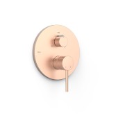 Mitigeur douche pour boîtier encastré Rapid‑box 3 voies Or Rose Mat 24K - TRES 26227310OPM 