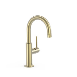 Mitigeur avec manette latérale pour lavabo Cava Doré  - TRES 26290403CA 