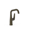 Mitigeur avec manette latérale pour lavabo Noir Bronze - TRES 28144701KMB