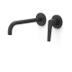 Façade mitigeur lavabo Noir mat - TRES 28130022NM