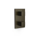 Mitigeur pour boîtier encastré Therm‑box 2 voies Noir Bronze - TRES 00625001KMB
