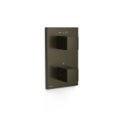 Mitigeur pour boîtier encastré Therm‑box 2 voies Noir Bronze - TRES 00625001KMB