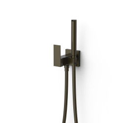 Mitigeur encastré avec douche pour WC Noir Bronze - TRES 00612301KMB