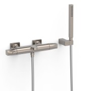 Ensemble douche bain-douche thermostatique Acier - TRES 19017459AC