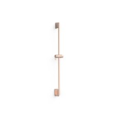 Barre coulissante pour douche Or Rose Mat 24K - TRES 03493199OPM