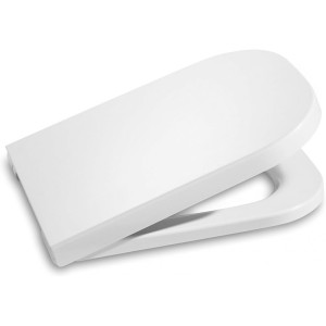 Abattant double laqué en uréa déclipsable blanc The gap square - Roca A801730002