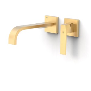 Façade mitigeur lavabo Or Mat 24K - TRES 20230024OM