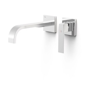 Façade mitigeur lavabo Chrome - TRES 20230024