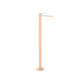 Mitigeur sur pied pour lavabo Or Rose Mat 24K - TRES 20285301OPM