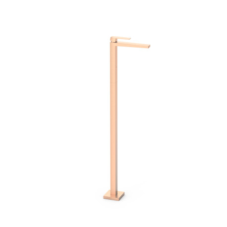 Mitigeur sur pied pour lavabo Or Rose Mat 24K - TRES 20285301OPM