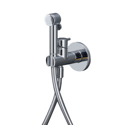 Mitigeur kit WC encastré avec douchette flexible chromé - CRISTINA ONDYNA WJ67051