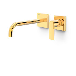 Façade mitigeur lavabo Or 24K - TRES 20030022OR