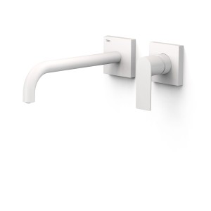Façade mitigeur lavabo Blanc mat - TRES 20030022BM