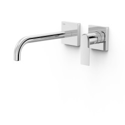 Façade mitigeur lavabo Chrome - TRES 20030022