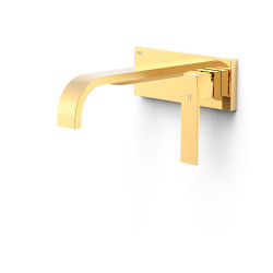 Façade mitigeur lavabo Or 24K - TRES 20230033OR