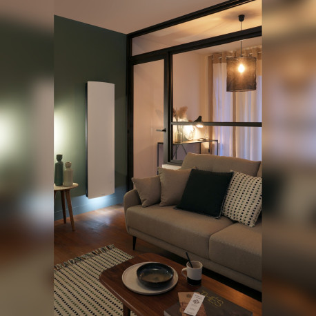 Radiateur électrique Atlantic DIVALI NEO Vertical 1500W Blanc carat