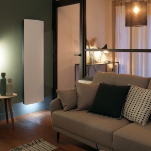 Radiateur électrique Atlantic DIVALI NEO Vertical 1500W Blanc carat