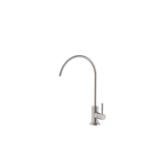 Robinet de cuisine à une voie pour eau filtrée Acier - TRES 23050302