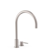 Lavabo mitigeur sur gorge Acier STUDY - TRES 26110501AC