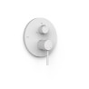 Mitigeur douche pour boîtier encastré Rapid‑box 3 voies WHITEMAT (blanc mat) - TRES 26227310BM