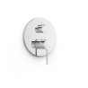 Mitigeur douche pour boîtier encastré Rapid‑box 3 voies Chromé - TRES 26227310