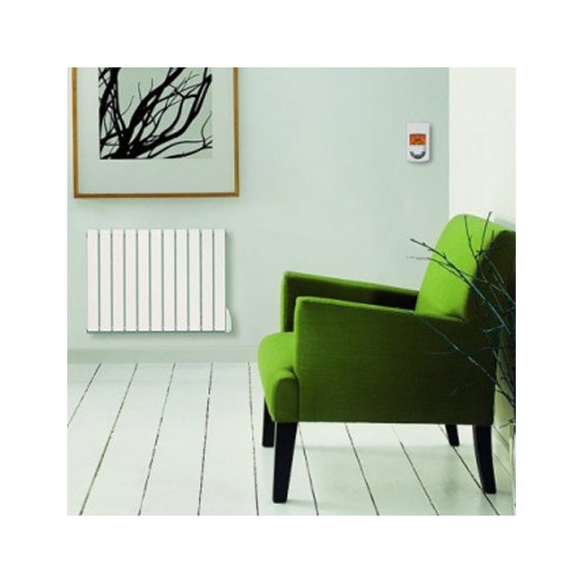 Radiateur électrique à fluide caloporteur horizontal 1000W TAMARI - FINIMETAL 3634003