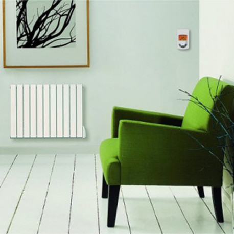 Radiateur électrique à fluide caloporteur horizontal 750W TAMARI - FINIMETAL 3634002
