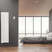 Radiateur électrique à fluide caloporteur vertical 1500W TAMARI - FINIMETAL 3634008