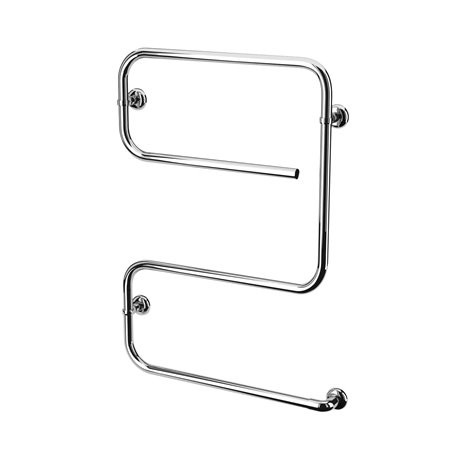 Radiateur sèche-serviettes électrique 55W vertical Chromé ATHENA E - FINIMETAL 3761551