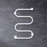 Radiateur sèche-serviettes électrique 65W vertical Blanc ATHENA S - FINIMETAL 3772651