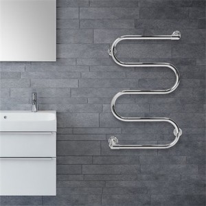 Radiateur sèche-serviettes électrique vertical ATHENA S - FINIMETAL ATHENA S