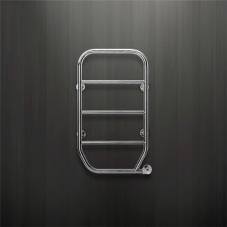 Radiateur sèche-serviettes électrique 70W vertical Chromé NILA - FINIMETAL 3824079
