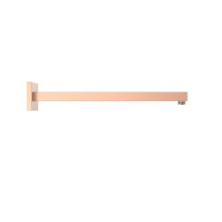 Bras mural pour pommeau de douche Or Rose Mat 24K - TRES 13413940OPM