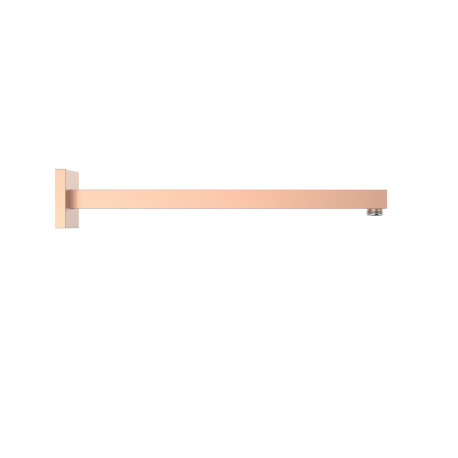 Bras mural pour pommeau de douche Or Rose Mat 24K - TRES 13413940OPM