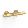 Mitigeur bain-douche thermostatique mural Over‑wall Or Mat 24K - TRES 19017413OM