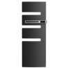 Sèche-serviettes électrique ATLANTIC 750W Mât à droite SERENIS ANTHRACITE