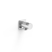 Support fixe avec arrivée d’eau pour douchette Chromé - TRES 21618221