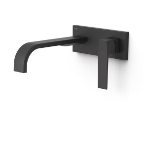 Façade mitigeur lavabo Noir mat - TRES 20230034NM