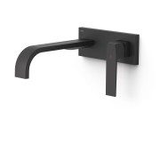 Façade mitigeur lavabo Noir mat - TRES 20230034NM