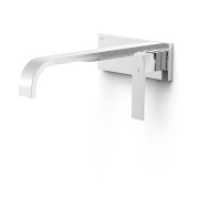 Façade mitigeur lavabo Chrome - TRES 20230034