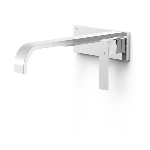 Façade mitigeur lavabo Chrome - TRES 20230034