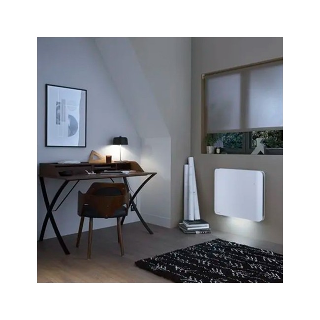 Radiateur Fonte NOIROT DOOK 2000W horizontal blanc connecté NEN3362TCEC