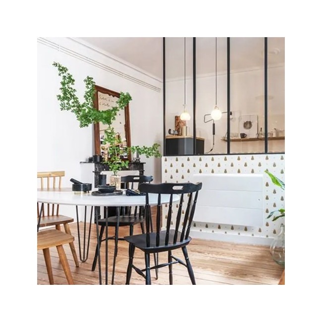 Radiateur Fonte INTUIS AXOO 750W horizontal blanc connecté NEN3072SEEC