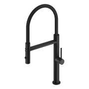 Mitigeur évier inox blackmat avec douchette - CRISTINA ONDYNA KX50613 