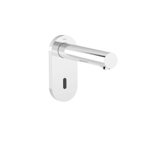 Robinet lavabo électronique mural à 1 eau Chromé - TRES 39210318 