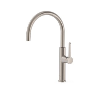 Mitigeur cuisine Acier - TRES 23044003AC 