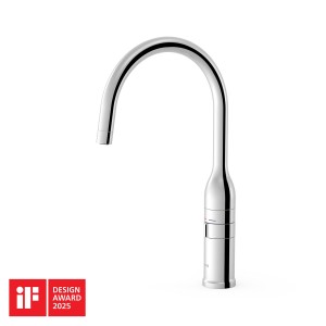 Robinet de cuisine électronique Chromé - TRES 23044501 