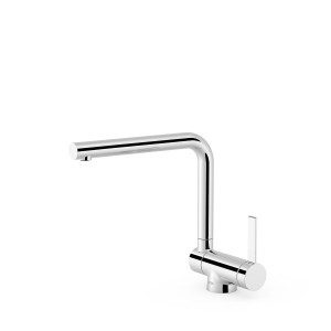 Mitigeur cuisine à bec rabattable Chromé - TRES 23033503 