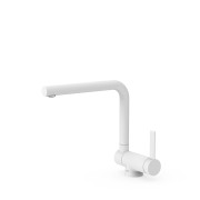Mitigeur cuisine à bec rabattable WHITEMAT (blanc mat) - TRES 23033503BM 